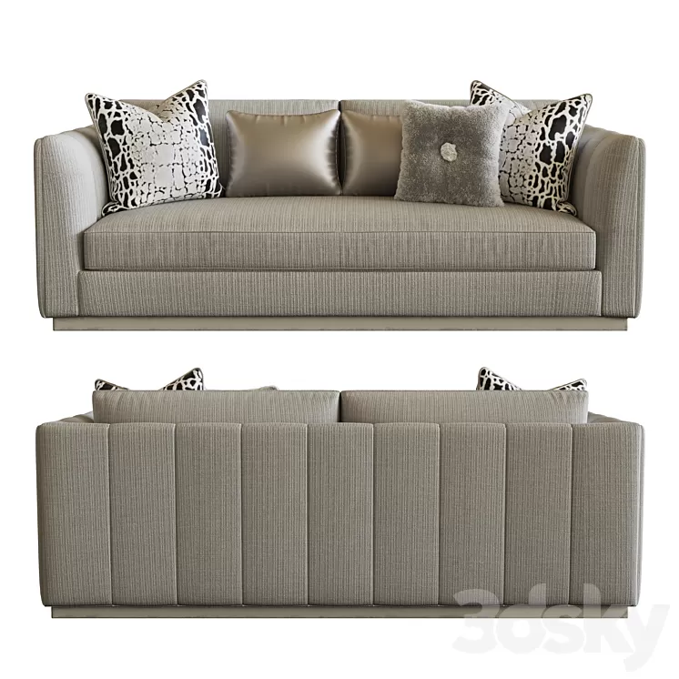 Paris Sofa by John Richard 3D Model