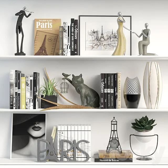 Paris_decor 3DModel