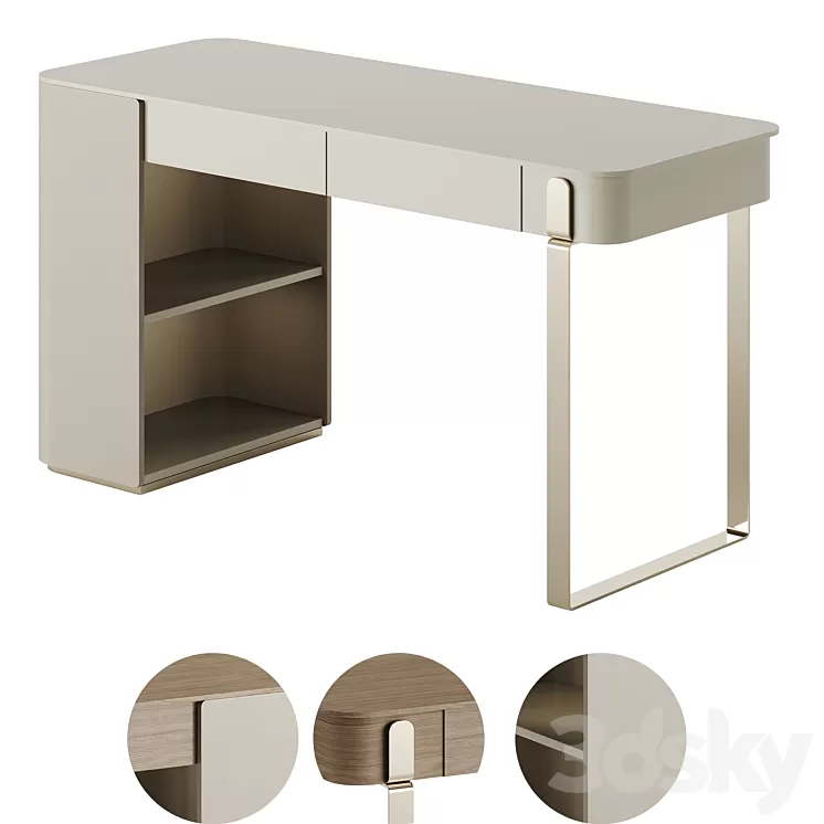 Parisienne Capital 2022.1 Console 3D Model Free