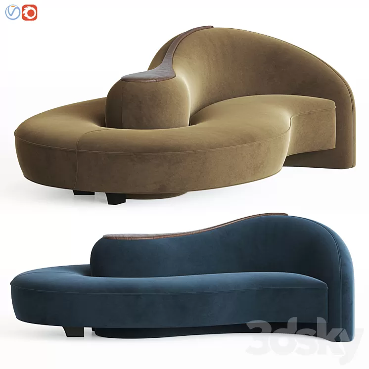 Park Avenue Sofa Vladimirkagan 3D Model