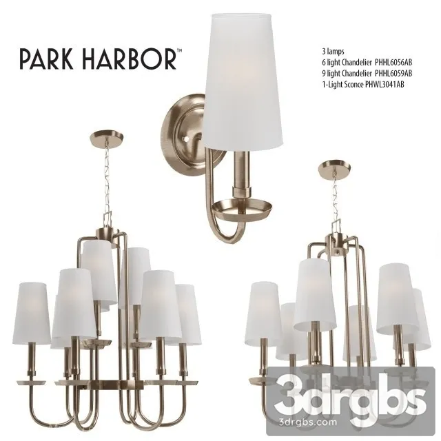 Park Harbor Lighting 3D Model Free