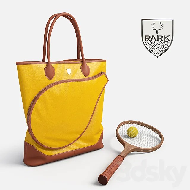PARK Kapuskasing Tennis Tote 3D Model