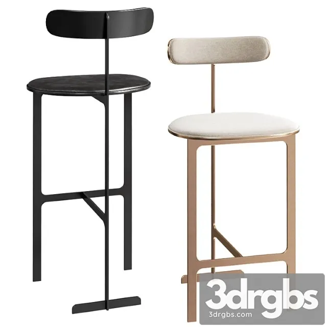 Park place counter or bar stool by yabu pushelberg