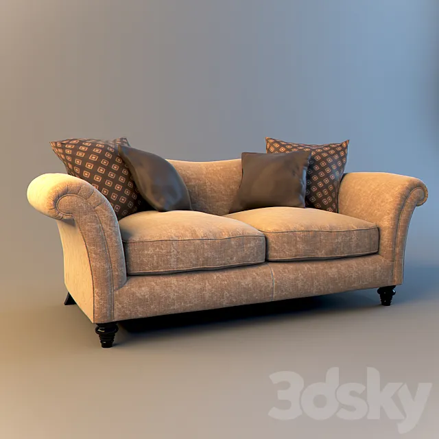 Parker Knoll Etienne 3D Model