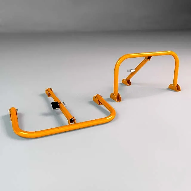 Parking barrier 3D Model
