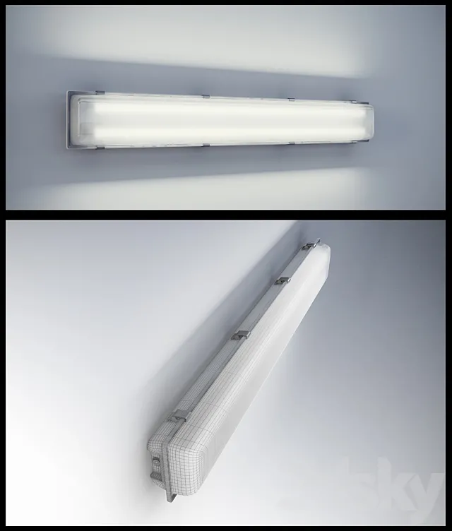 Parking lamp 3DModel