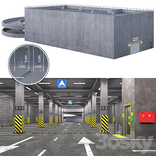 Parking lot Free Download