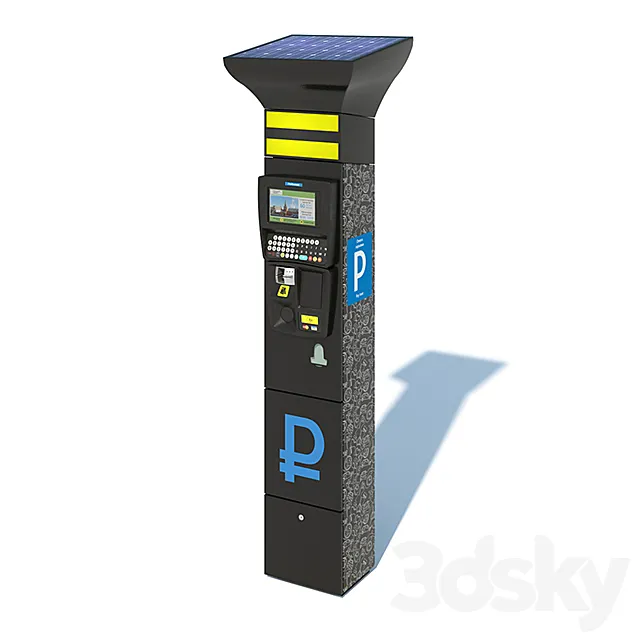 Parkomat 3D Model
