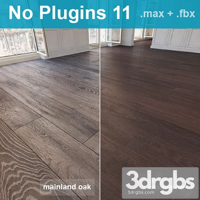 Parquet 11 (2 species without the use of plug-ins) 3D Model Free
