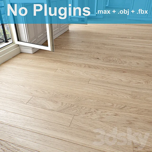 Parquet 2-8-1 3D Model