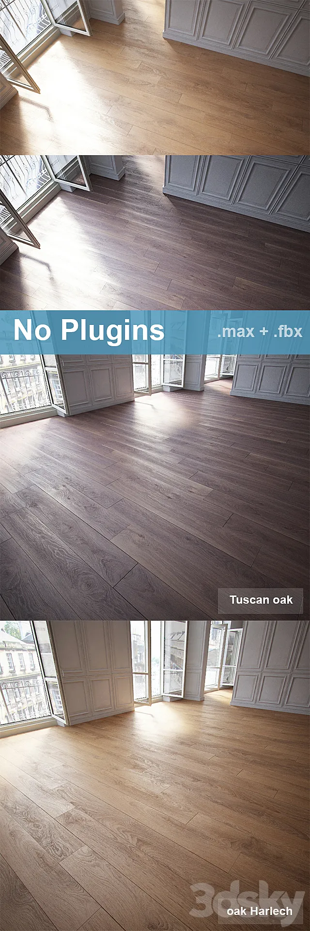 Parquet 3 (2 species without the use of plug-ins) Free Download