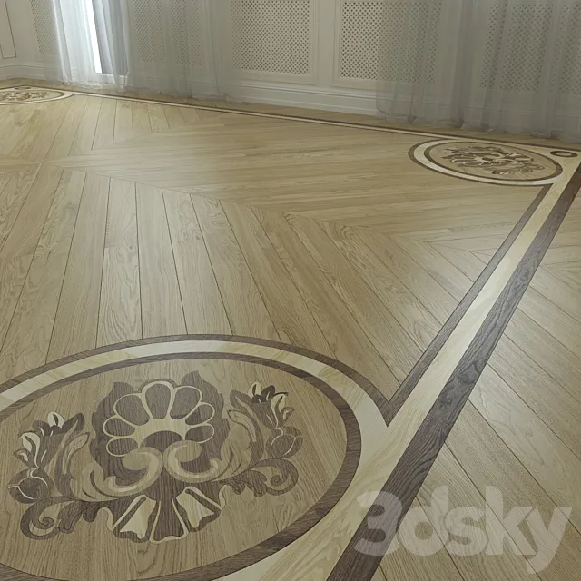 Parquet 3D Model