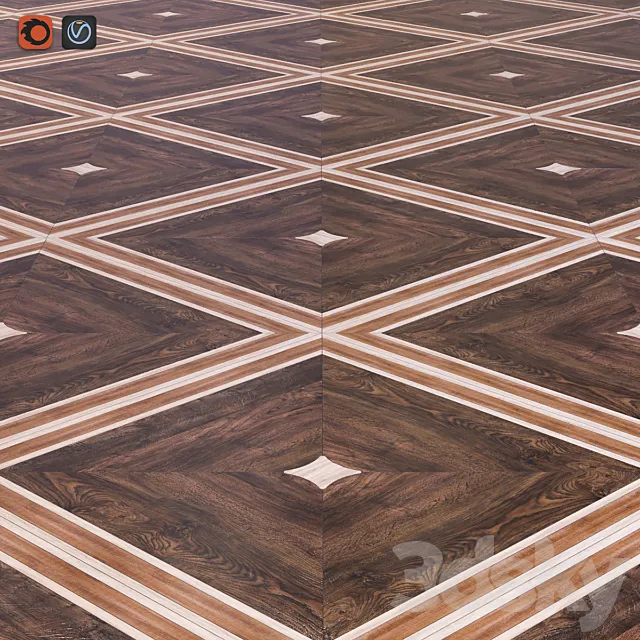 Parquet 3D Model