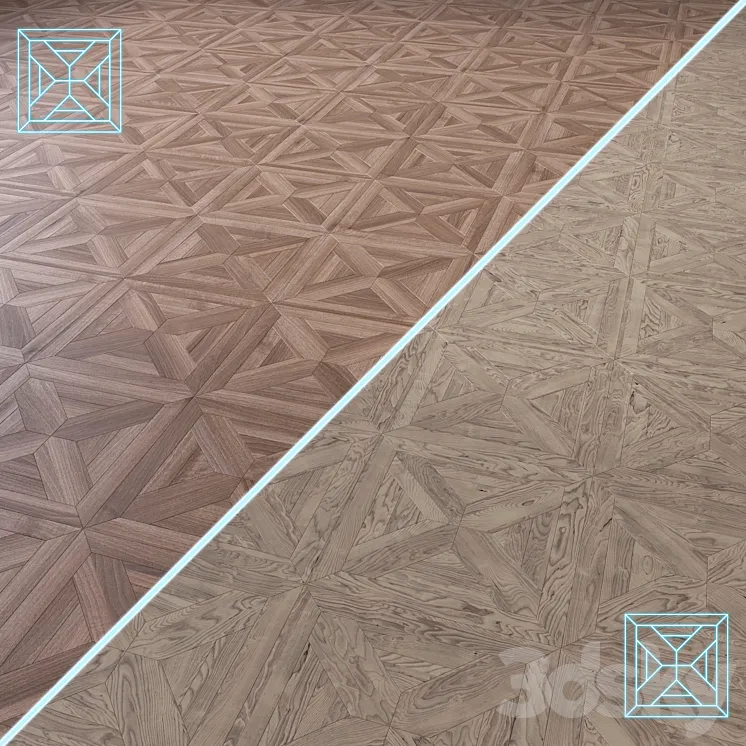 Parquet 3D Model Free