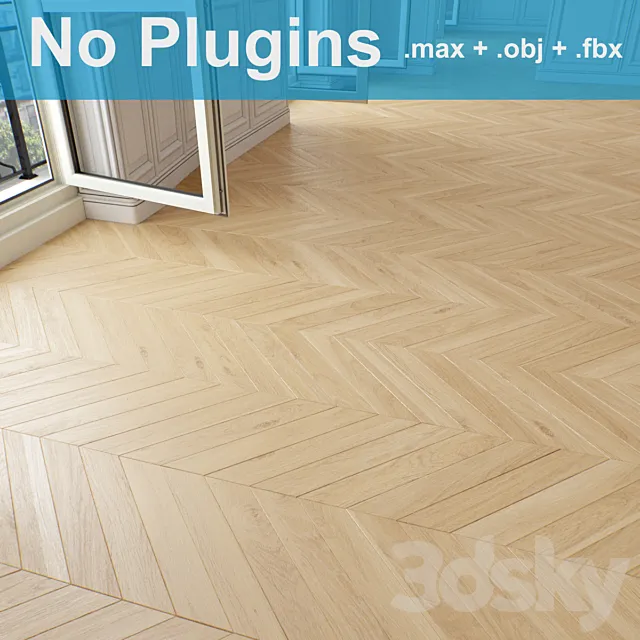 Parquet 8-3-12 3D Model