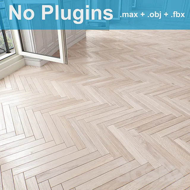 Parquet 8-4-7 3D Model