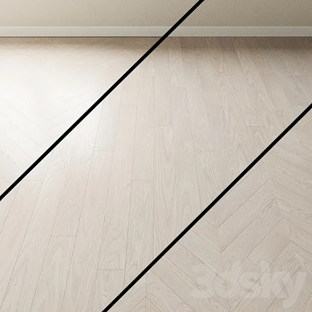 Parquet Ash Coswick. Inspire Lavender Bleached 3D Model