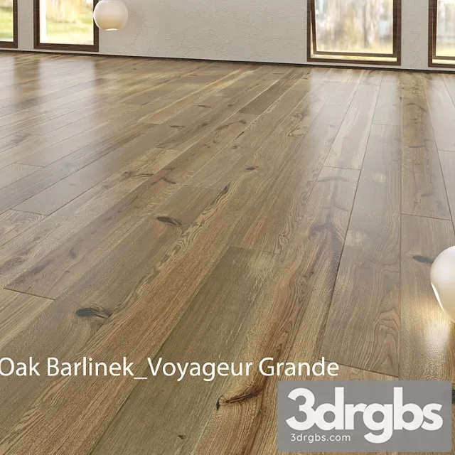 Parquet barlinek barlinek floorboard - jean marc artisan - voyageur 3D Model Free