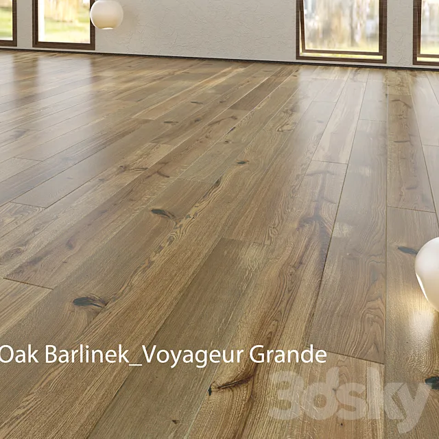 Parquet Barlinek Barlinek Floorboard - Jean Marc Artisan - Voyageur 3DModel