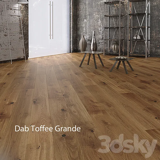 Parquet Barlinek DabToffee & Grissini Grande 3DModel