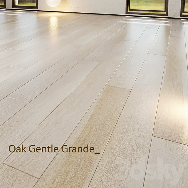Parquet Barlinek Floorboard - Gentle Grande 3D Model