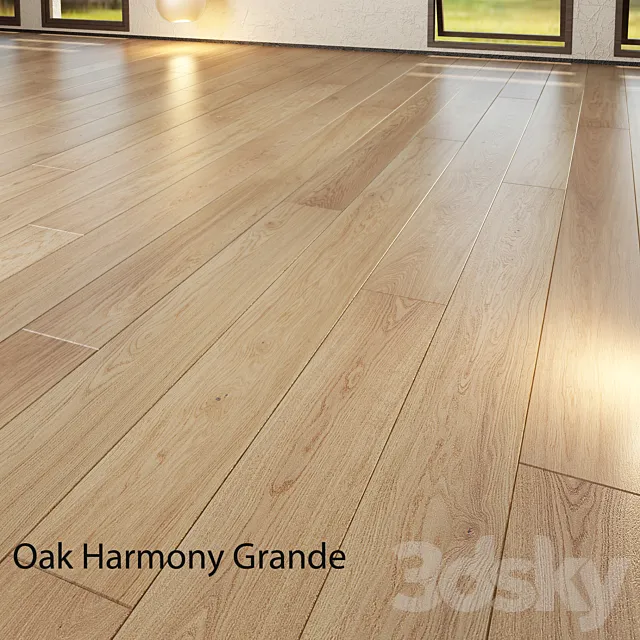 Parquet Barlinek Floorboard - Harmony Grande 3DModel