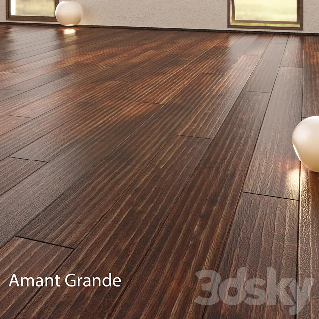 Parquet Barlinek Floorboard - Jean Marc Artisan - Amant Grande 3D Model