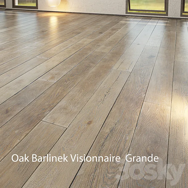 Parquet Barlinek Floorboard - Jean Marc Artisan - Visionnaire Grande 3D Model