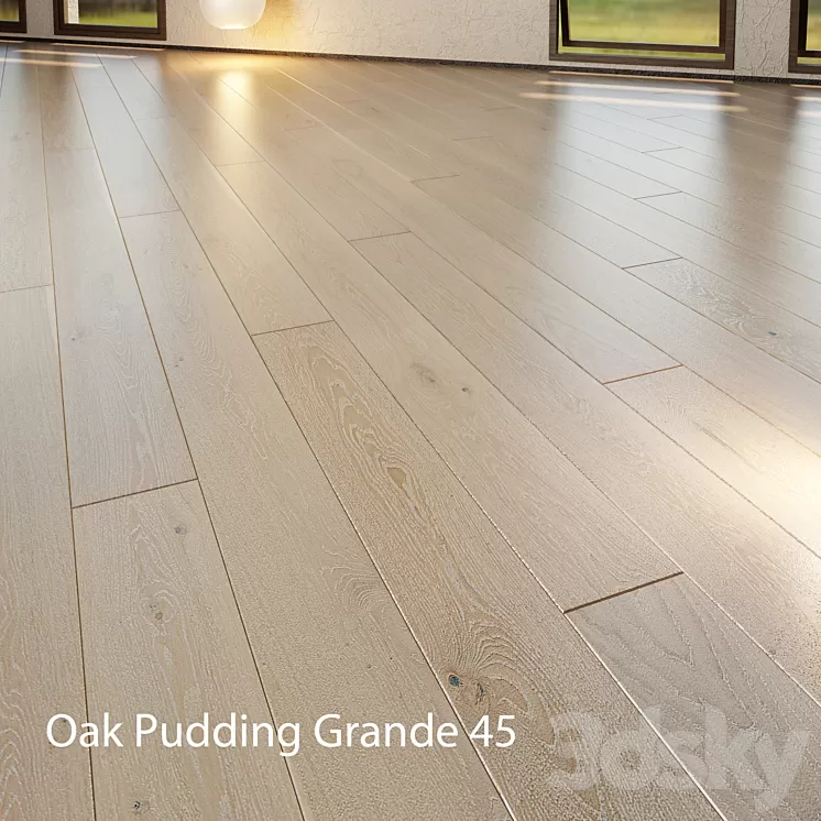 Parquet Barlinek Floorboard - Pudding Grande 3D Model