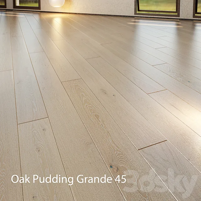 Parquet Barlinek Floorboard - Pudding Grande 3DModel