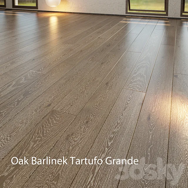 Parquet Barlinek Floorboard - Tartufo Grande 3D Model