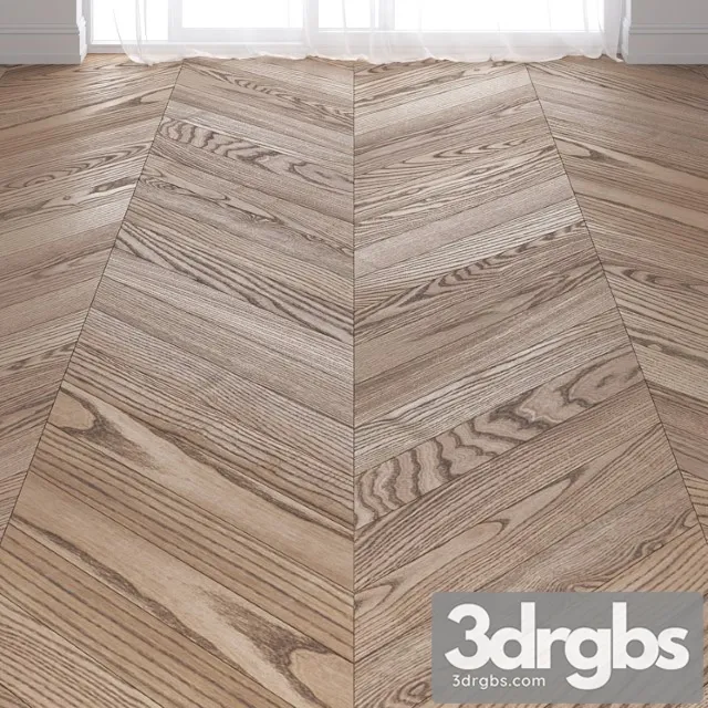 Parquet board focus floor ash cloudy 3D Model Free