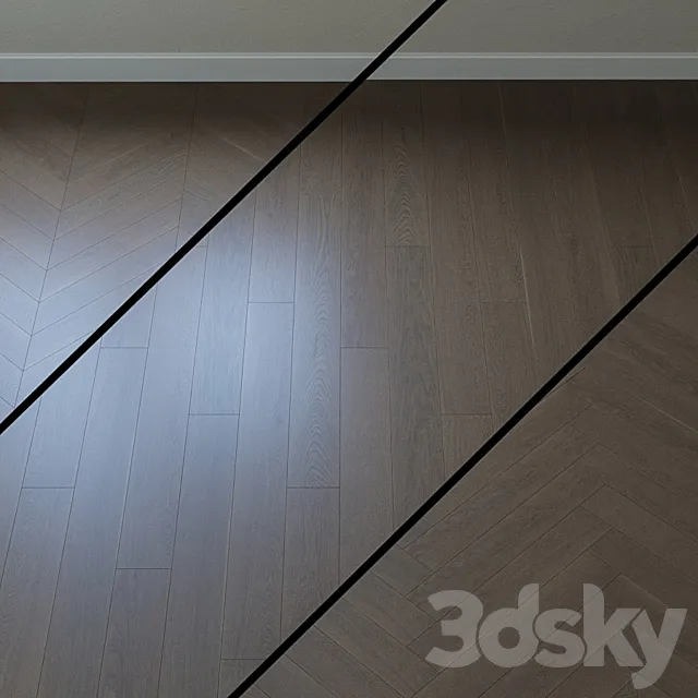 Parquet board Upofloor (Upofloor) oak oak 3D Model