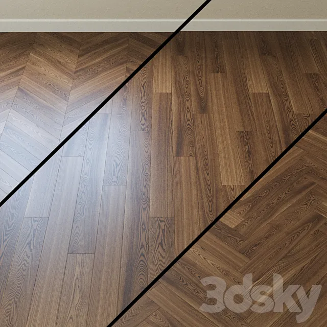 Parquet CEDAR Coswick. Inspire CANADIAN CEDAR NATURAL 3D Model