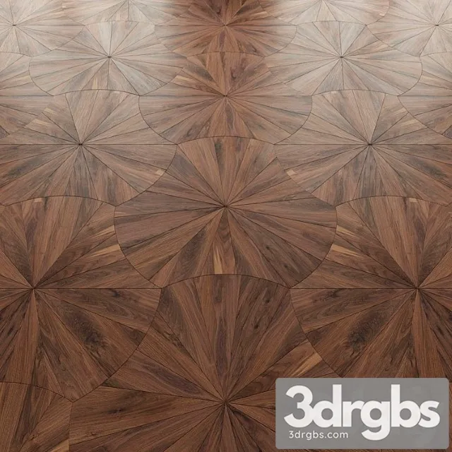 Parquet foglie d&_1 3D Model Free