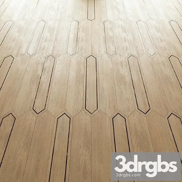 Parquet foglie d&_2_1 3D Model Free