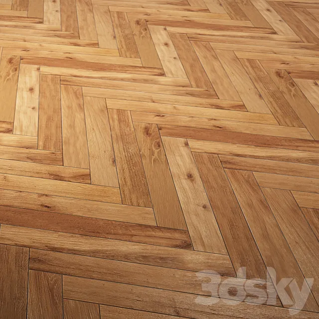 Parquet French tree 3D Model