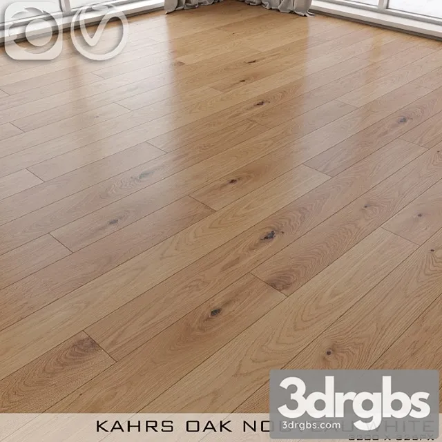 Parquet kahrs oak nouveau white 3D Model Free