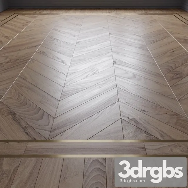 Parquet Light Oak 2 3D Model Free