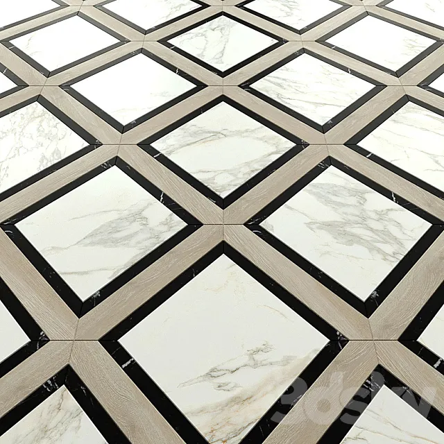 Parquet Luciano Zonta 3D Model