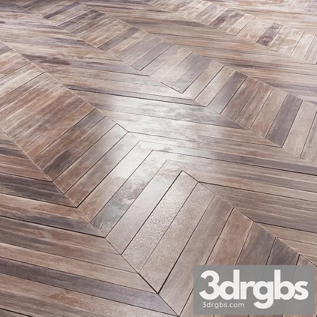 Parquet model merbau wood 3D Model Free