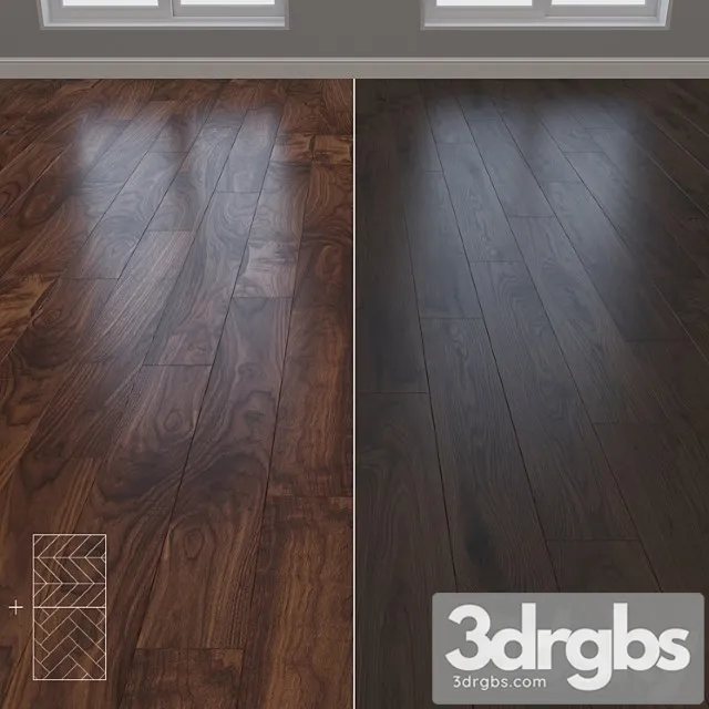 Parquet Oak 2 Types Layout Herringbone Chevron and Linear Setduo 36 Free Download