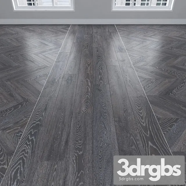 Parquet Oak 3 Types Herringbone Linear Chevron 68 3D Model Free