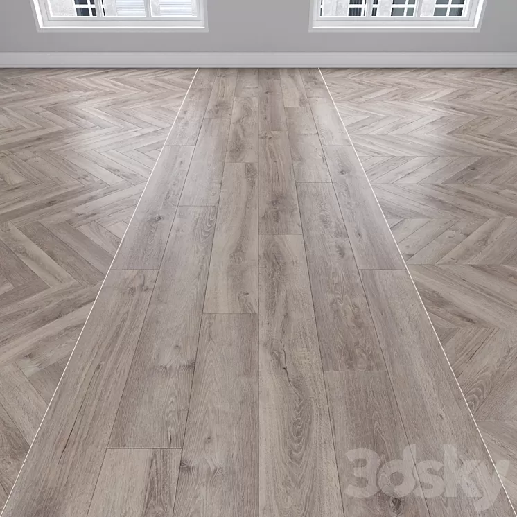 Parquet Oak 3D Model Free