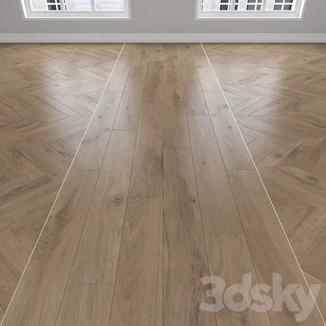Parquet Oak 3D Model