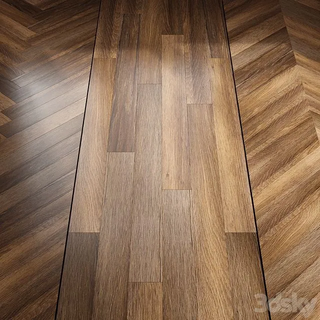 Parquet oak alexandria 3D Model