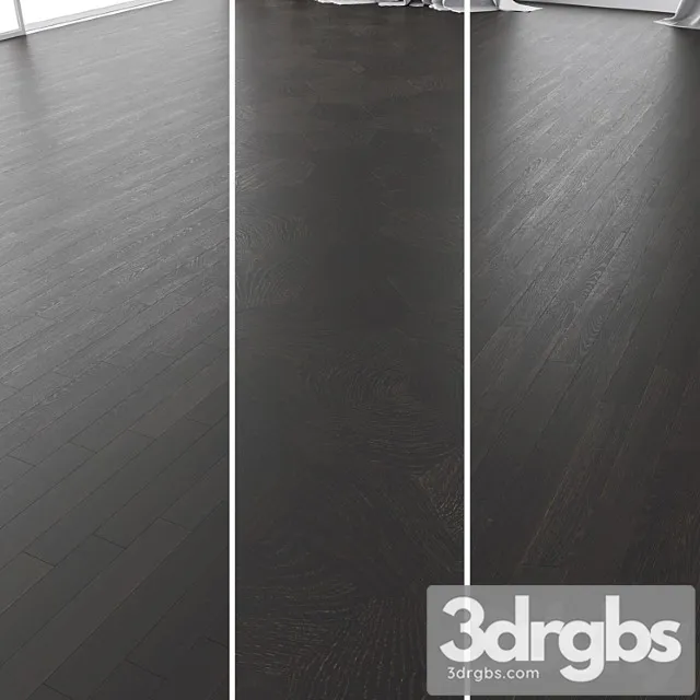 Parquet oak (belmonte brushed) set 7 3D Model Free