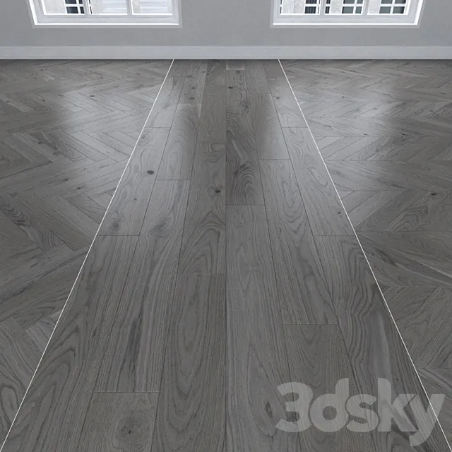 Parquet Oak gray. 3 types: herringbone. linear. chevron. Free Download