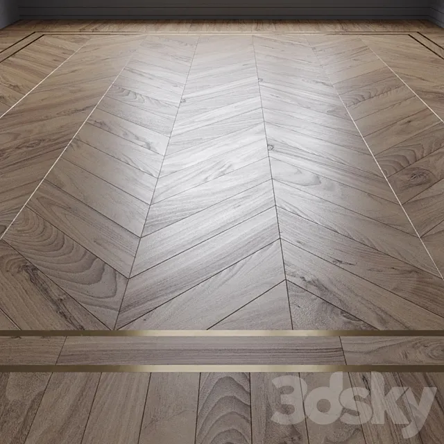 Parquet Oak light 3DModel