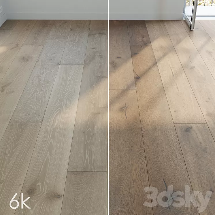 Parquet set 20 - Bundle - 2 Types of oak / 6k textures